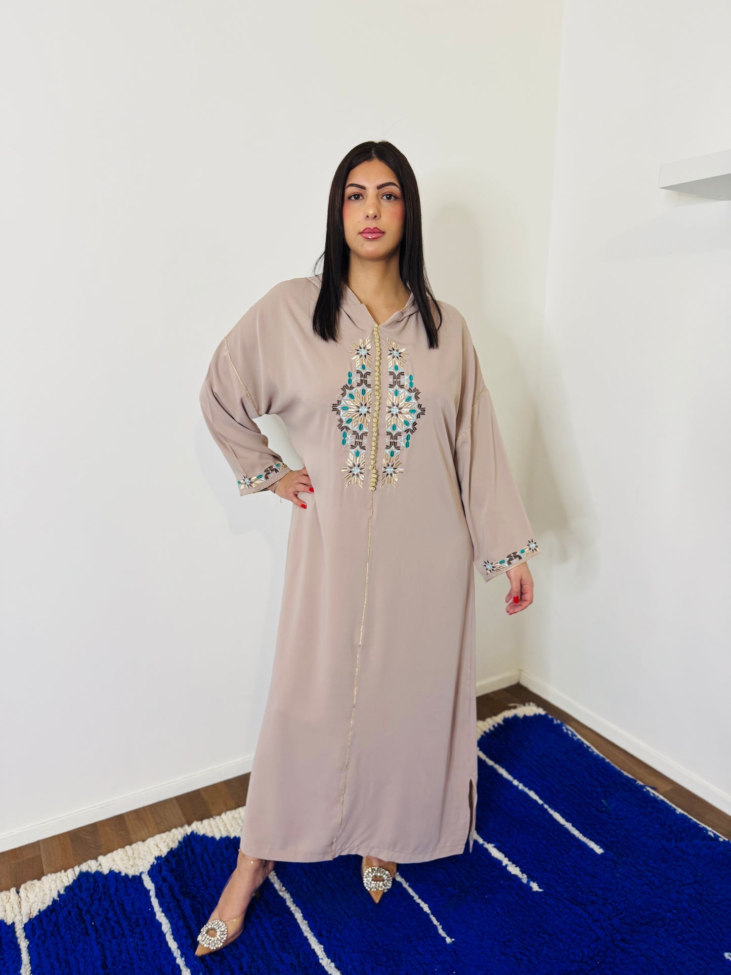 JELLABA AYNA BEIGE