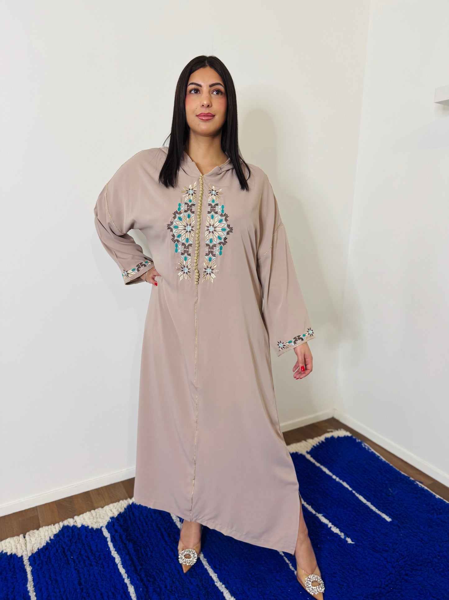 JELLABA AYNA BEIGE