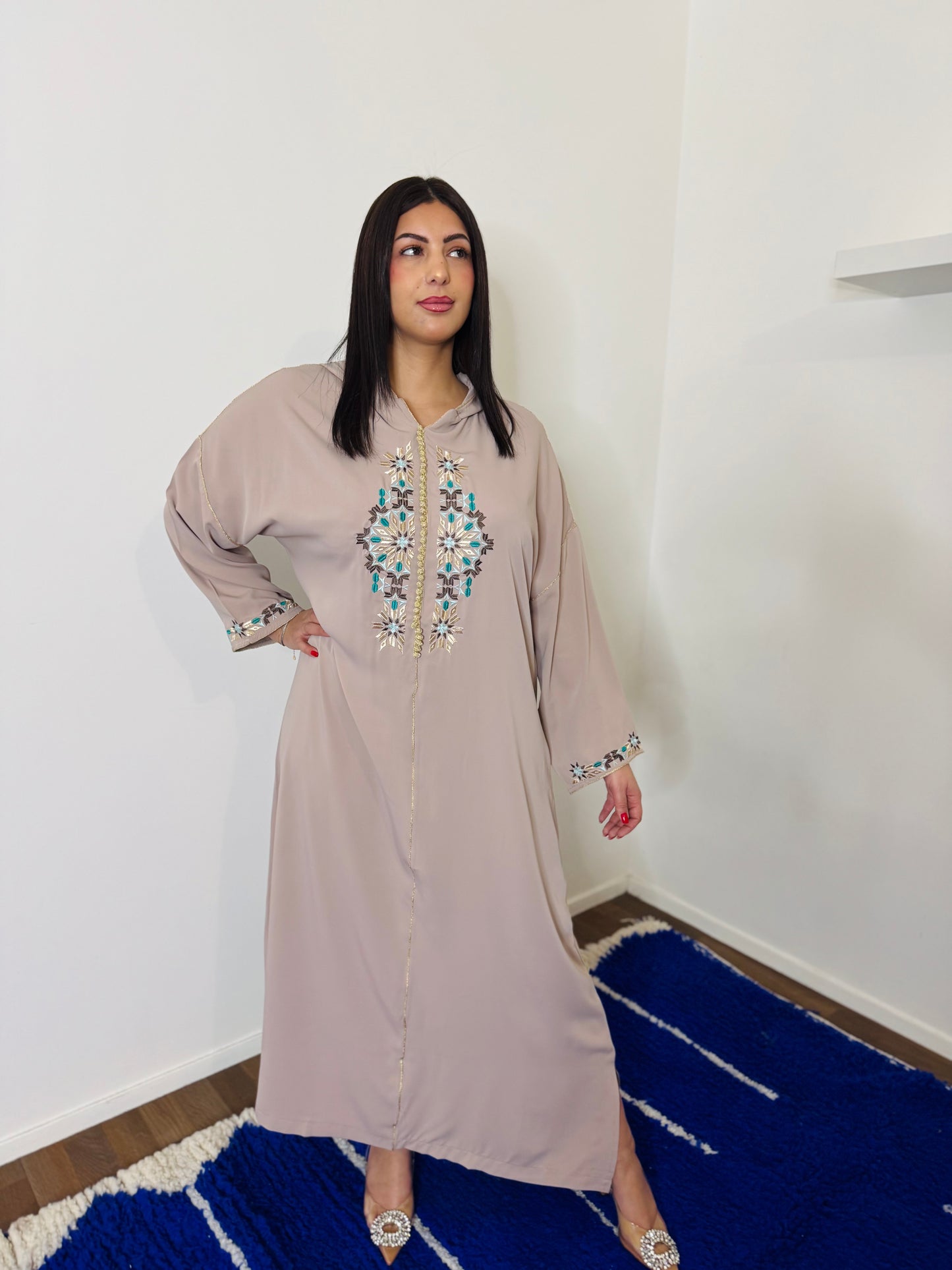 JELLABA AYNA BEIGE