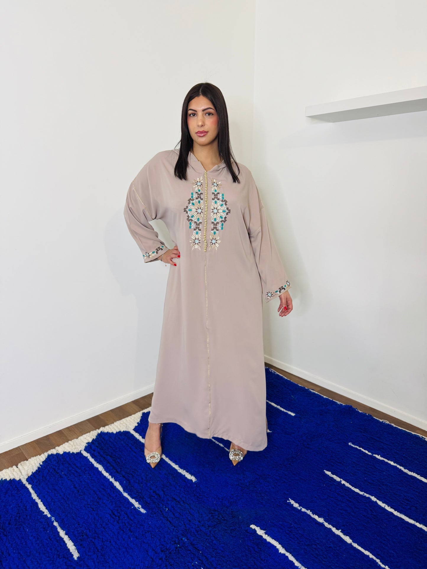 JELLABA AYNA BEIGE