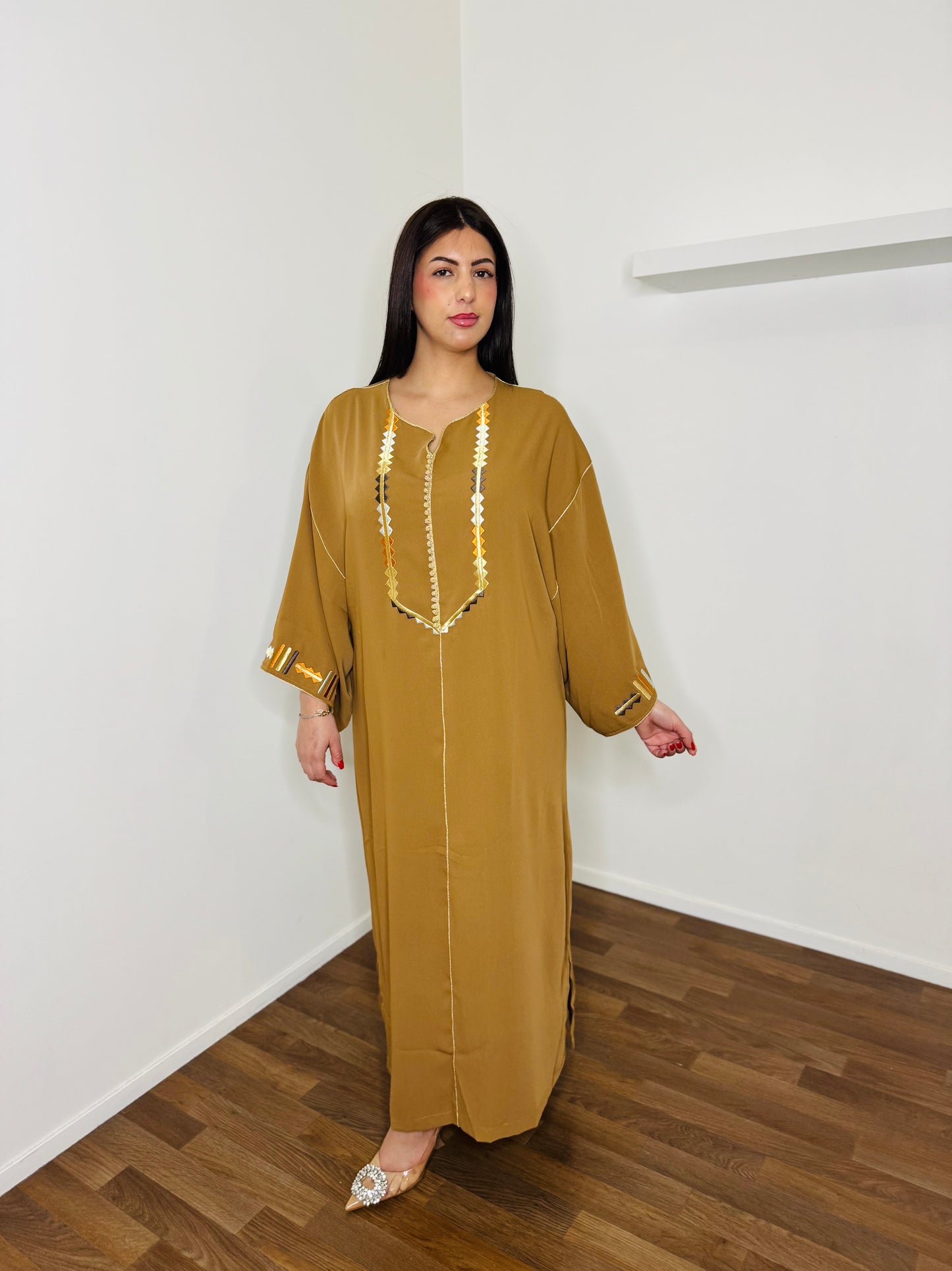 CAFTAN BRODES CAMEL