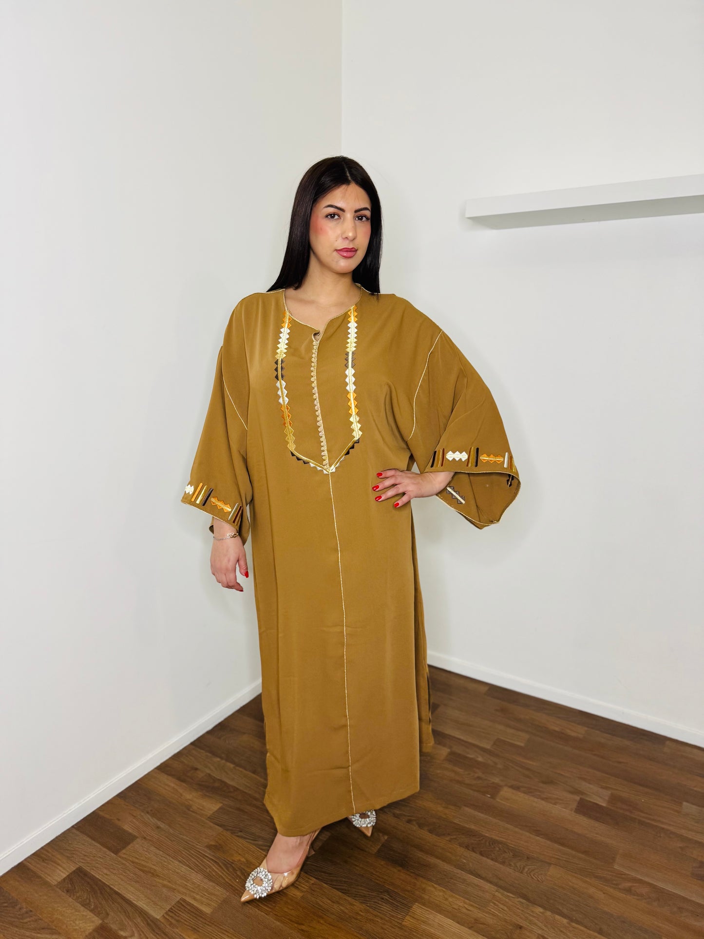 CAFTAN BRODES CAMEL