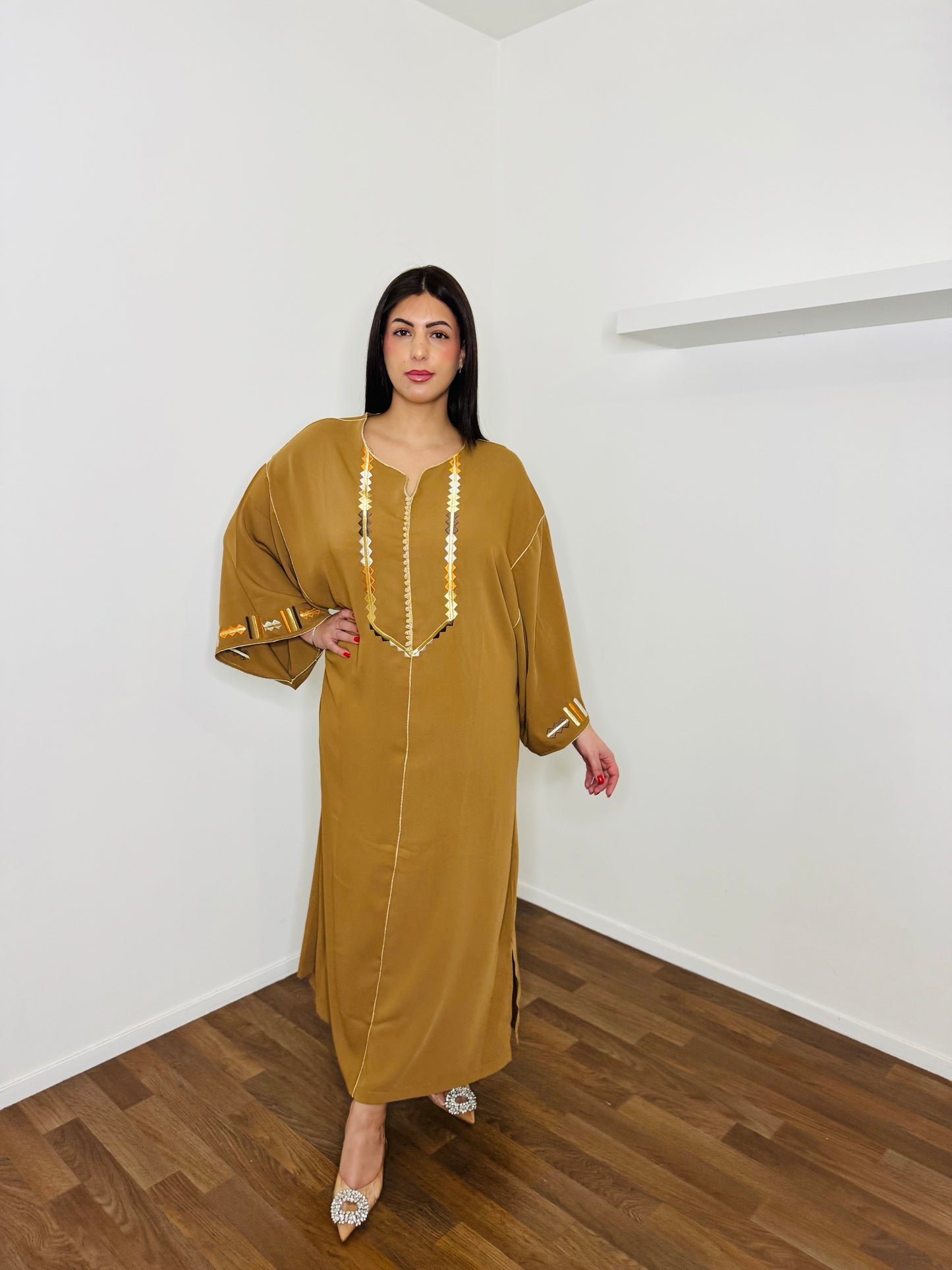 CAFTAN BRODES CAMEL