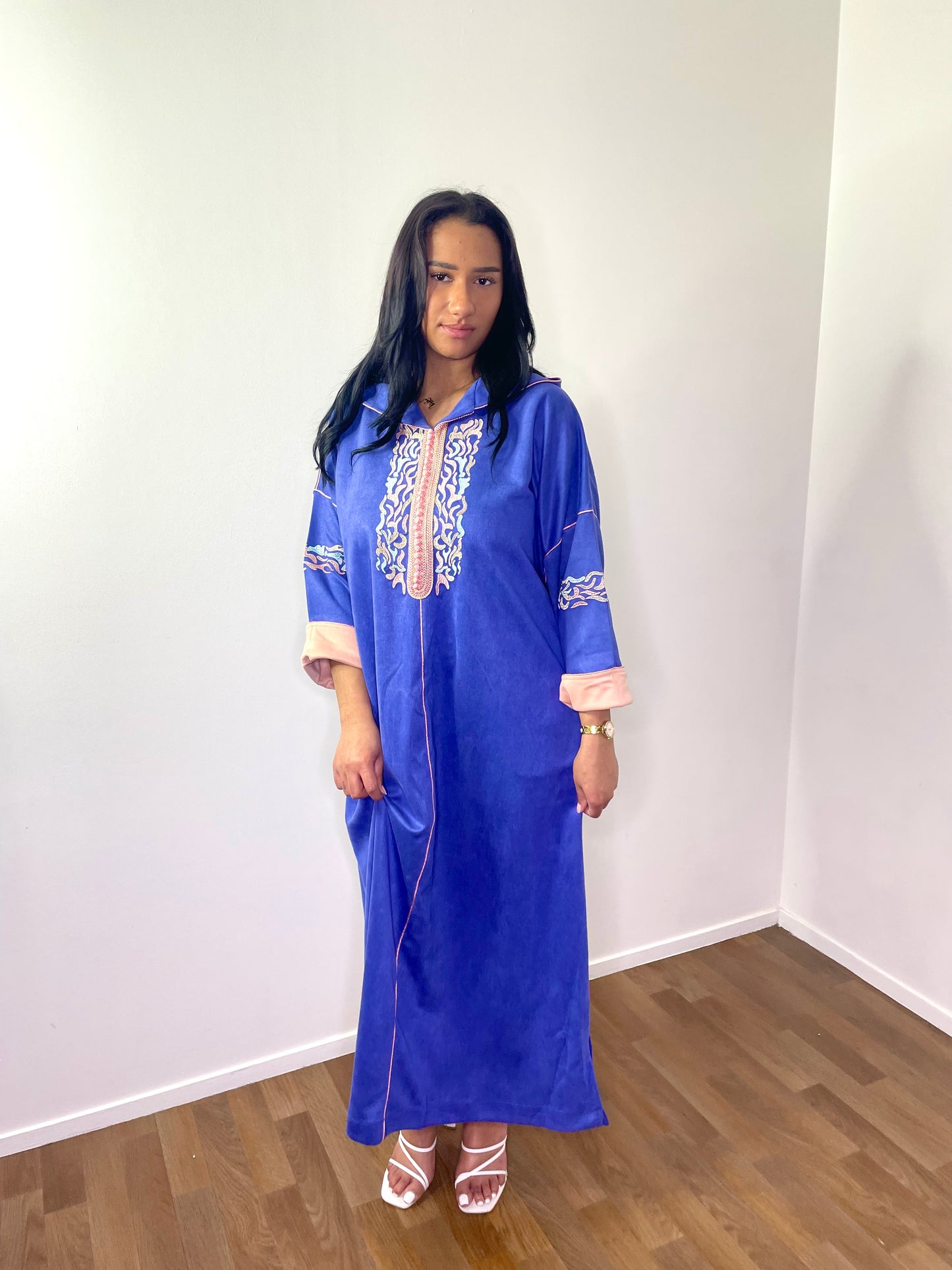 JELLABA NAWRA BLEUE