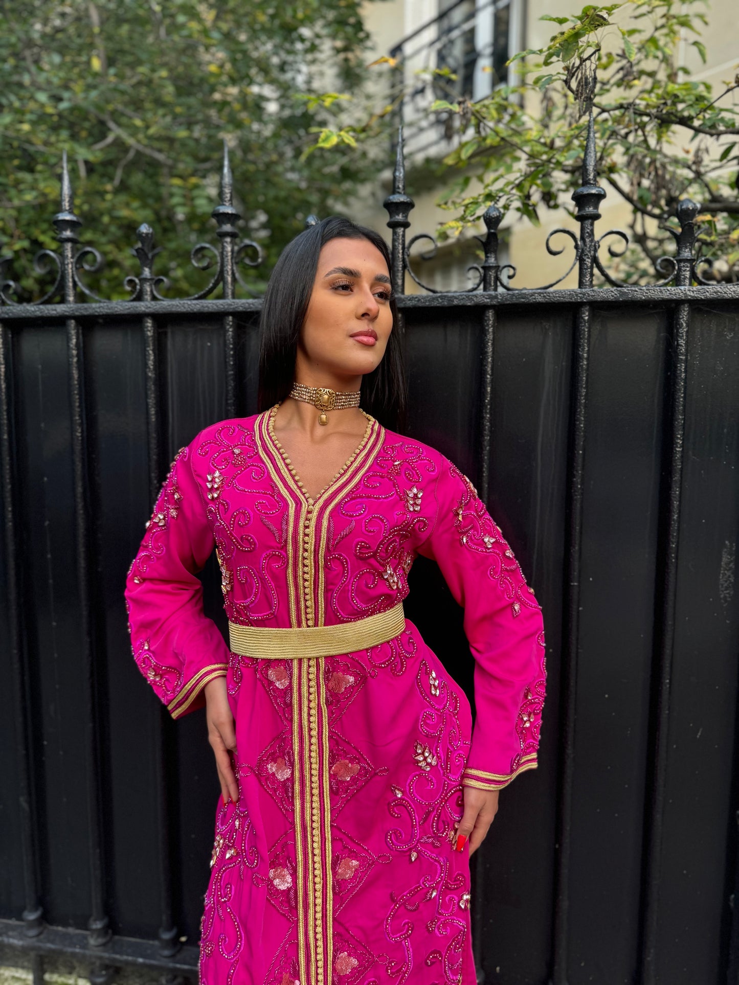 CAFTAN MONIA FUSHISIA