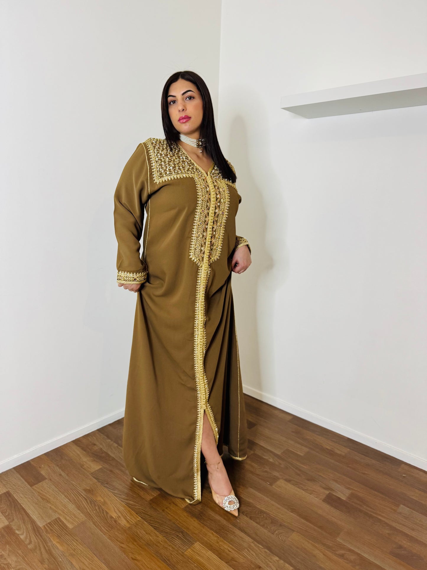 CAFTAN A STRASS