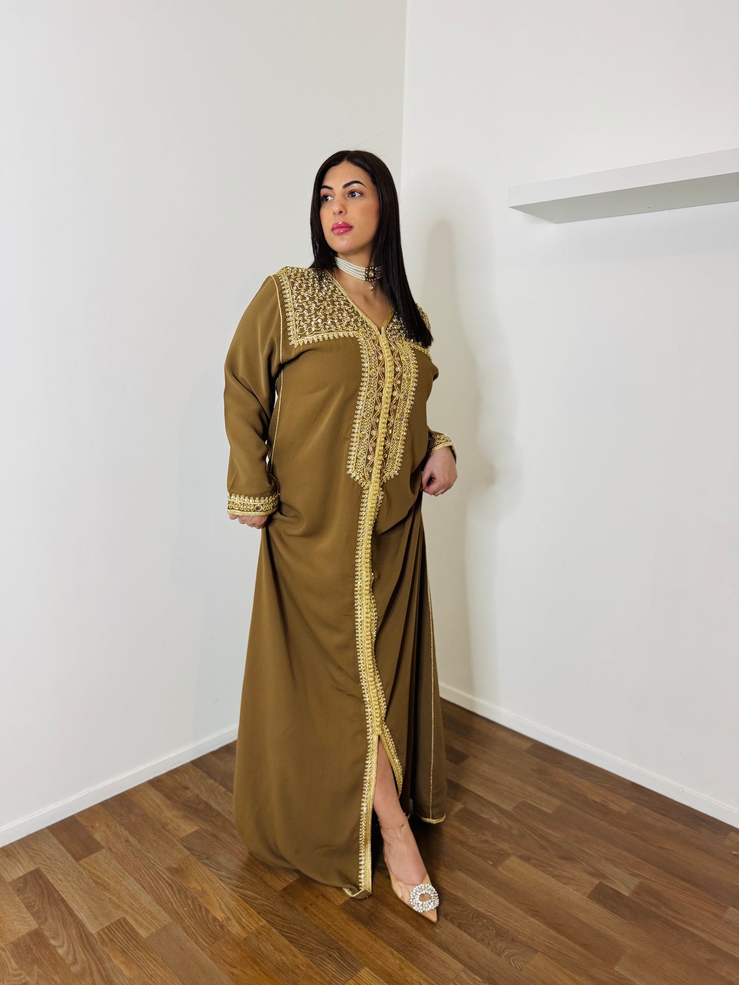 CAFTAN A STRASS